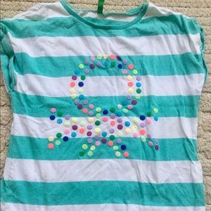 Stripped Shirt w/ Design !